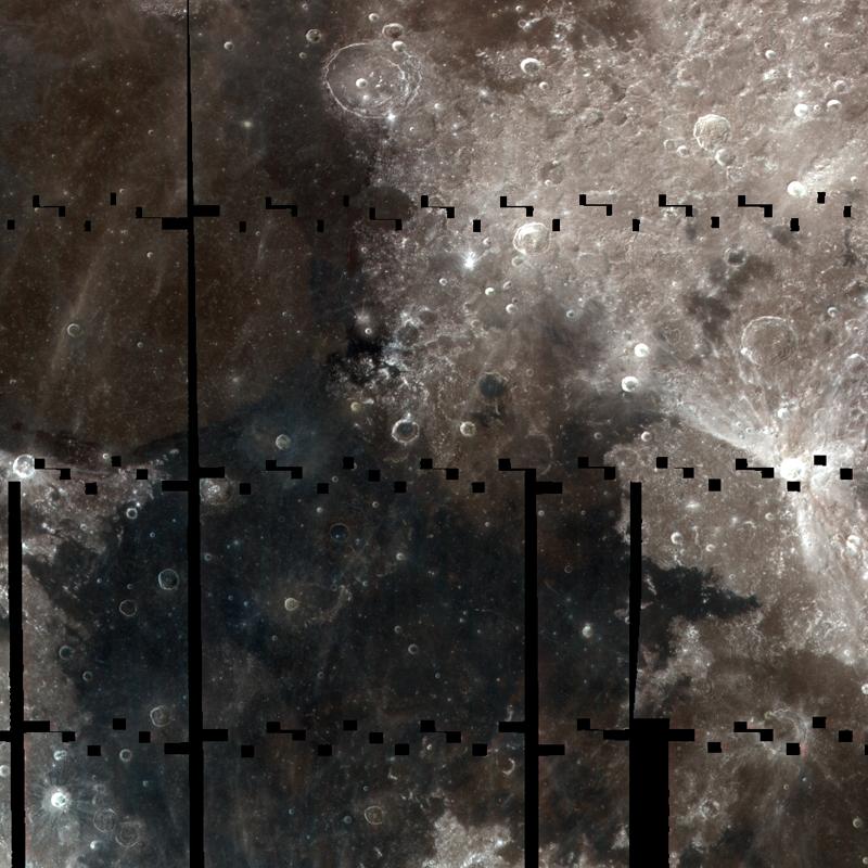 The Moon - NASA photo representing cislunar space cybersecurity challenges